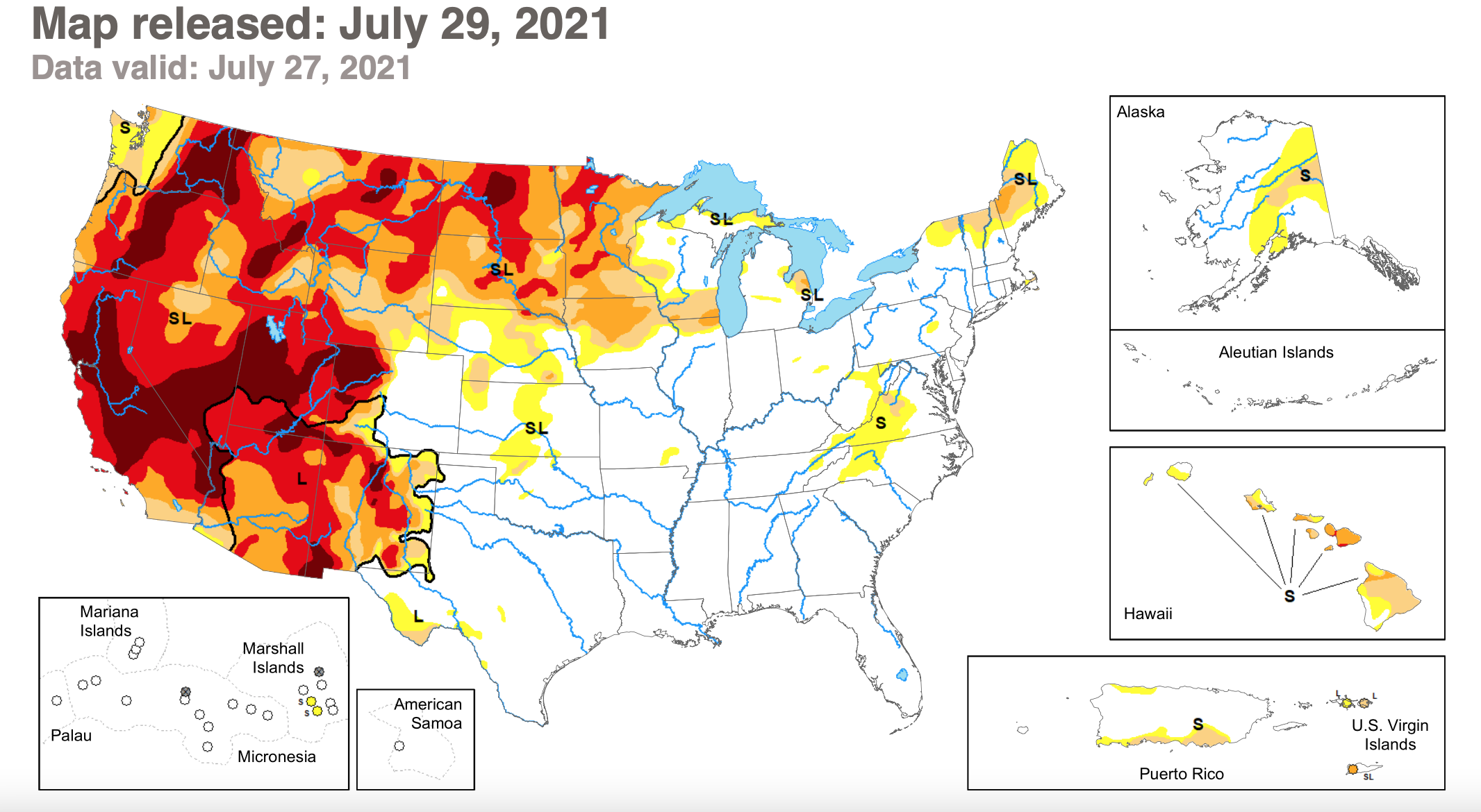 Heat Waves and Droughts