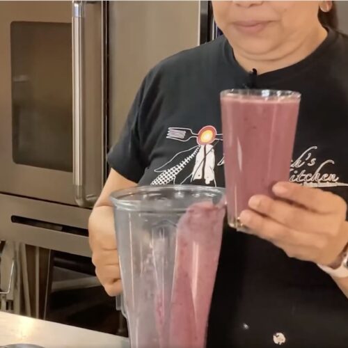 Peach California Huckleberry Smoothie - NATIFS